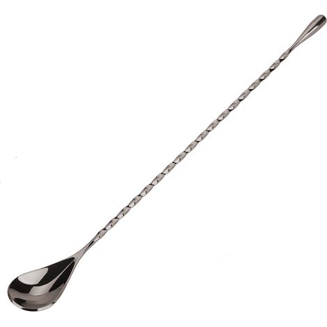 1-teiliger Cocktaillöffel aus Edelstahl, Mix- und Dripping-Werkzeug für Getränke und Kaffee, langer Griff (Nr. 6) (1/5)