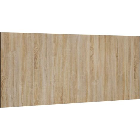 Maison Exclusive - Testiera Letto Rovere Sonoma 200x1,5x80 cm in Legno Multistrato
