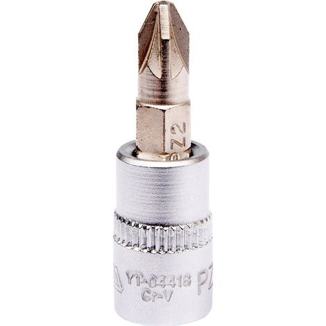 Llave Allen PZ2 de 1/4" L37MM YT-04418 yato (1/4)