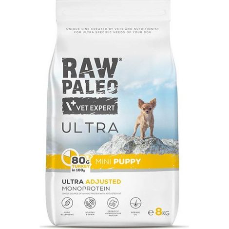 VetExpert Raw Paleo Ultra Truthahn Mini Puppy 8kg (1/5)