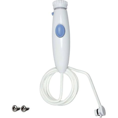 Accessoires d'hygiène buccale compatibles avec les hydropulseurs Waterpik WP-100, WP-300, WP-660 et WP-900 : kit de remplacement pour hydropulseur, lot de 1 poignée/tuyau (1/5)