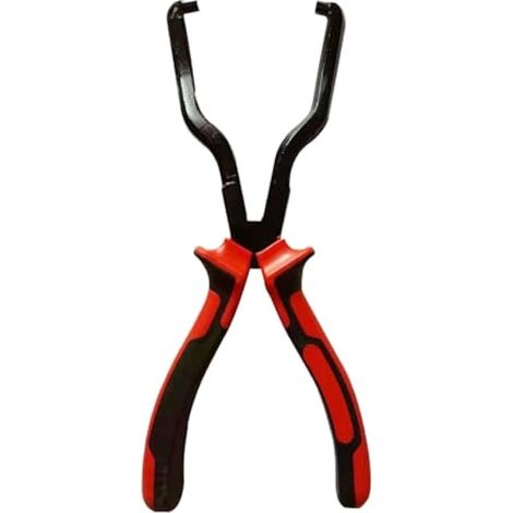 Pince pour durite de carburant, outil universel de dépose rapide de conduite d'essence, pince de réparation de raccord de tuyau d'huile, rouge.