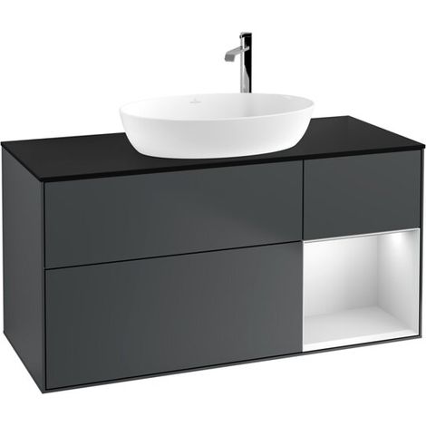 Villeroy & Boch F952MTHG Meuble sous-lavabo Finion F95 (1/2)