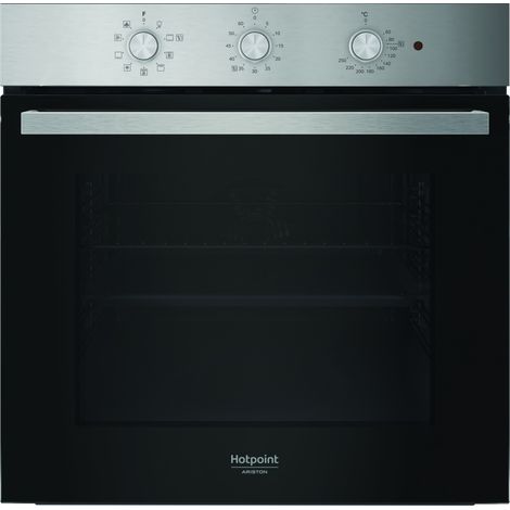Hotpoint HAO3 K38HU X 71 L Noir, Acier inoxydable