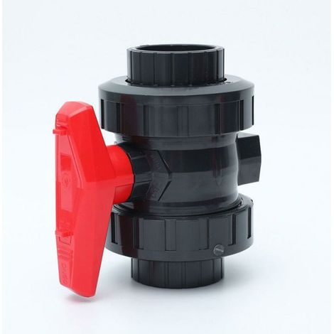 Robinet À Bille - PVC 32 mm - Pour Piscine Bassin Aquarium - Raccord Collage - 1 Pièce (1/4)