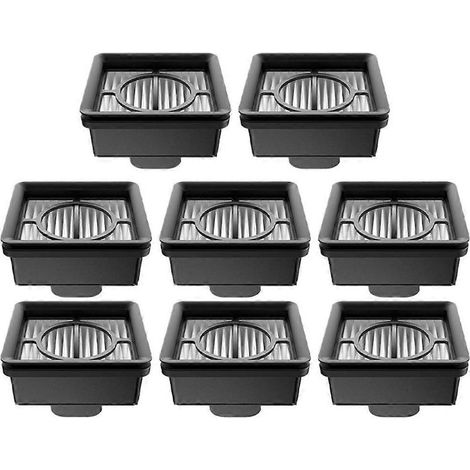 Lot de 8 filtres HEPA de rechange pour aspirateur eau et poussière Xiaomi Truclean W20 / 2C / 4C / 2 Lite. Filtre lavable. (1/5)