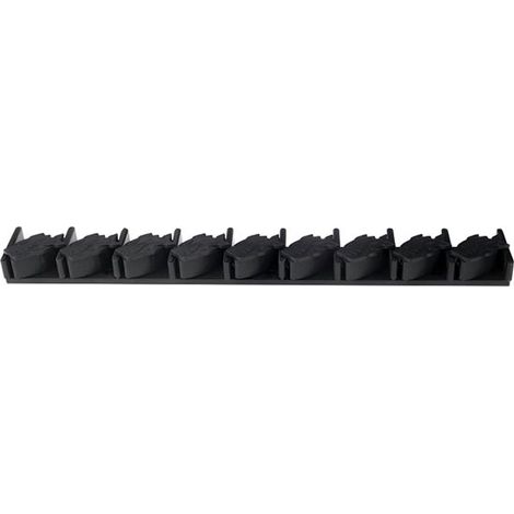 Porta-aste da parete verticale - può contenere fino a 18 aste - adatto alla maggior parte delle aste con un diametro da 3 a 19 mm. (1/5)