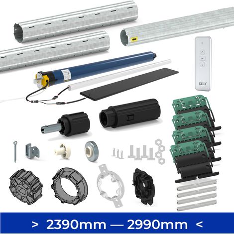 Kit axe moteur volet roulant 2390 --- 2990 mm Moteur Solaire