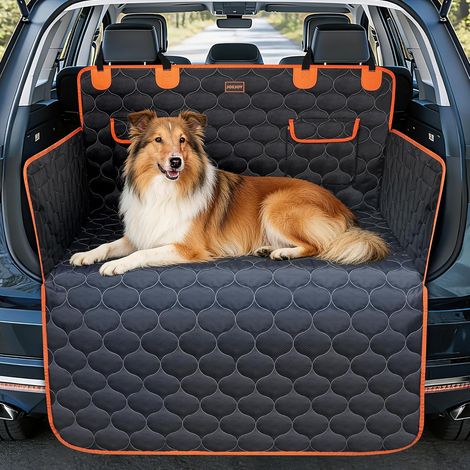 Protection Coffre Voiture Chien, Universel Housse Voiture Chien avec Protection Latérale, Imperméable Anti-Rayures, Entretien Facile (1/5)