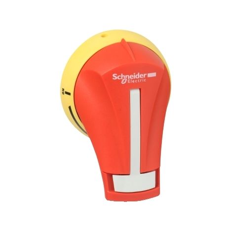 Mango giratorio externo TE SYS IP65, 2 posiciones I-O, para interruptores 32-63A IEC