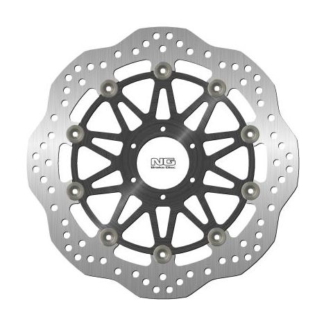 Disco de freno delantero ondulado de aluminio de 296 mm para Honda CBR600/900/929 '93-98