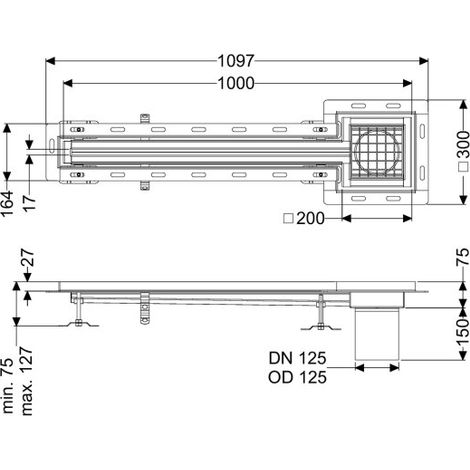 KESSEL 6302101 Gouttière fendue Ferrofix