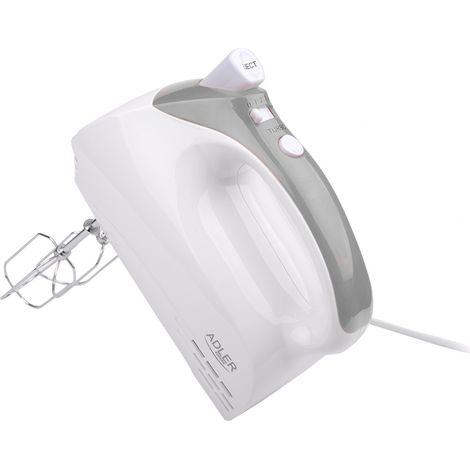 Mixeur Batteur électrique Adler AD 4201g, 300W, 5 vitesses, fonction turbo