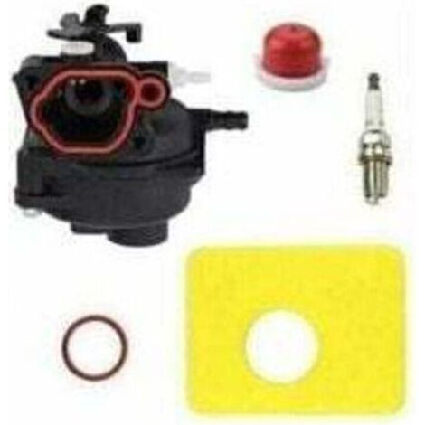 799583 Vergaser-Luftfilter-Austauschsatz für Briggs & Stratton 591160 595656, XU, 591979 593261 08P502 8P502 09P602 9P602 300E 450E 500E 125cc OVH Rasenmähermotoren - (1/4)