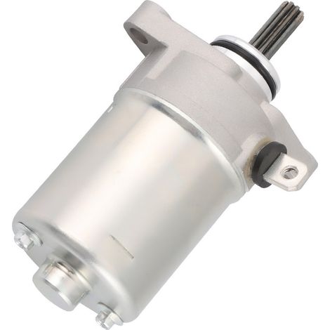 The starter motor is compatible with 4VP-H1800-11 Aerox 100, BWS 100, and Neos 100.