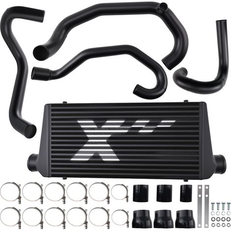 Front Intercooler Kit for Subaru Impreza WRX GC8 96-00 76mm Inlet Bar Plate (1/5)