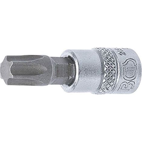 BGS Bit-Inserto con Attacco Quadro interno 6,3 mm (1/4") Profilo T (per Torx) T45 - 2164-T45 (1/3)