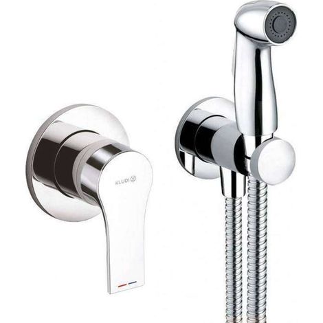 Kludi Zenta SL - Einbauunterputzset, mit Bidetdusche, Chrom 489990565