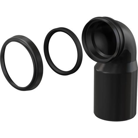 Gomito scarico Alcadrain m906 materiale PP diametro DN90 110
