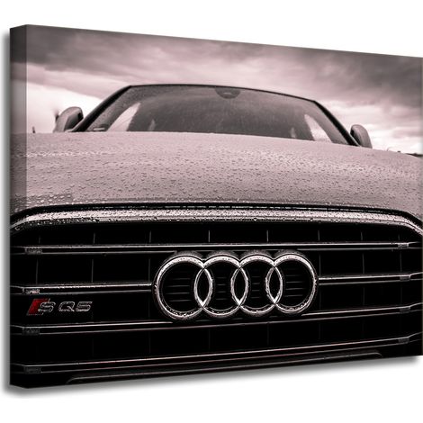 Leinwanddruck Jugend Audi Auto 40x30