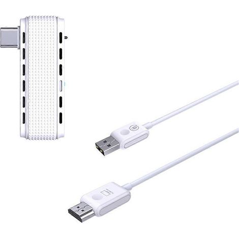 Émetteur-récepteur sans fil 5,8 GHz Type-C vers écran HD 1080p pour la diffusion en continu d'un ordinateur portable ou d'un téléphone Thunderbolt 3 vers un moniteur TV HD (1/5)