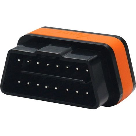 Vgate iCar 2 WiFi Valise Diagnostic Auto OBD2 EOBD Scanner Code Defaut Multimarque iPhone Android ELM327 Noir Orange (1/5)