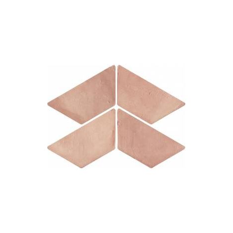 Carrelage TERRE CUITE NATURELLE BRUTE FORMATS SPECIAUX Trapèze - 22x9.5x2cm boîte de 0.26 m2 - Gioia Materia Trapèze - 22x9.5x2cm boîte de 0.26 m2