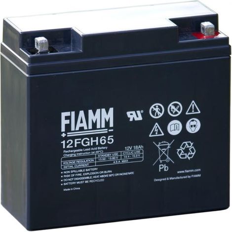 BATTERIA FIAMM 12FGH65 (EX FGH21803) Scarica Rapida 12V 18Ah