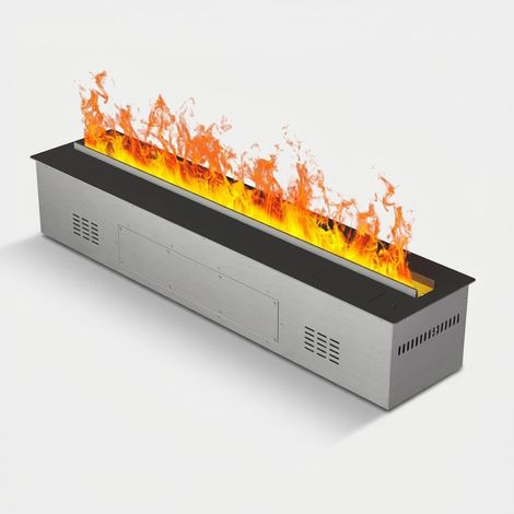 Elektrischer 3D Wasserdampf Einbaukamin Einsatz Vapor3d100 (1/5)