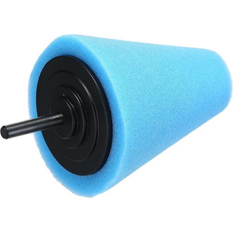 Lot de 5 outils de polissage pour moyeux de roues de voiture : éponges coniques en mousse métallique (type cône) - FFY (1/5)
