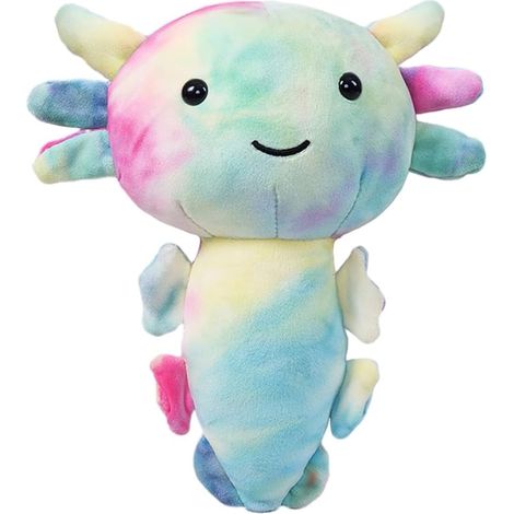 Peluche Axolotl 20 cm, douce et adorable, idéale pour les enfants. Peluche dinosaure hexagonale en peluche, cadeau parfait pour les enfants. (1/5)