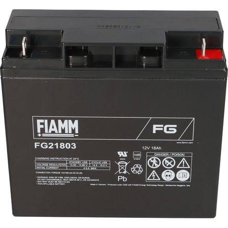 Fiamm Blei-Akku FG21803 Pb 12V / 18Ah M5 (1/5)