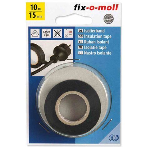 Fix-o-moll Adhésif Isolation10mx15mmnoir - Fix-o-moll