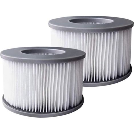 AIDUCHO 4pcs Filtri vasca Idromassaggio Per Mspa Piscine Gonfiabili, Pompa, Filtro a Cartuccia e Migliorata Versione Mspa Per Tutte le Zps Oggi (1/5)