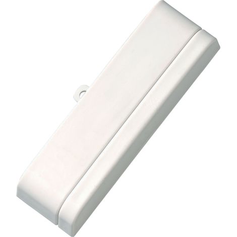 Electrochannel tapa terminal blanco para zócalo 70x20 - ec20008