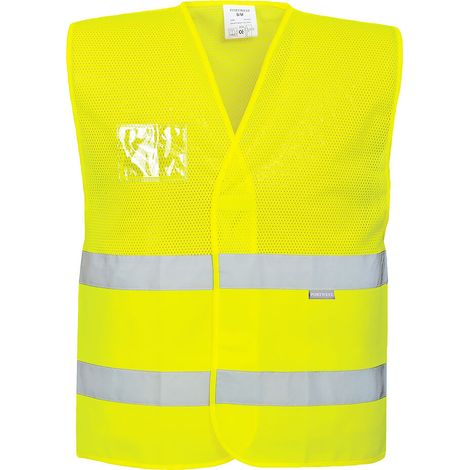 Gilet HV Semi-Gitter Gelb 4XL/5XL (1/2)