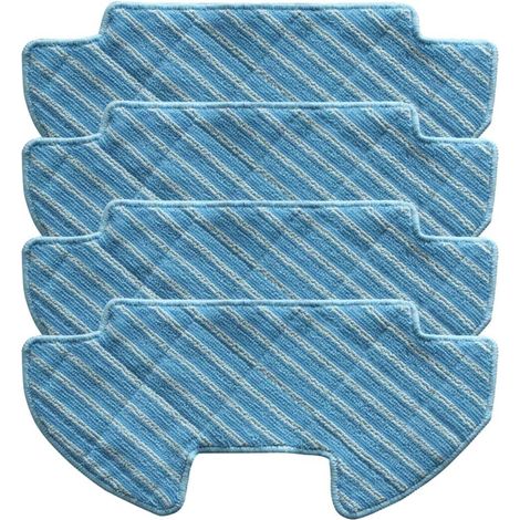 Lot de 4 lingettes de nettoyage pour aspirateur robot Samsung Powerbot-E VR05R5050WK (1/5)