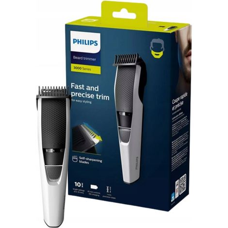 Tagliabarba Philips BT 3206/14 con lama in acciaio, serie 3000 (1/5)