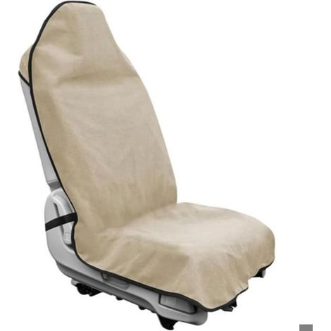 Housse de siège de voiture universelle - - Siège avant - 140x75 cm - Kaki - Étanche - Antidérapant (1/4)
