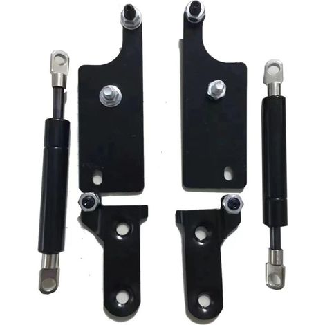 Hydraulic tailgate dampers, compatible with Toyota Hilux (2015–2020), models GUN125/GUN126 (1/2)