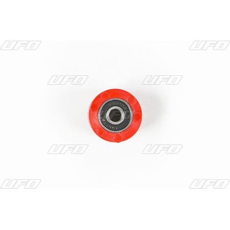 Rullo catena UFO per Honda CRF 250R '05-'09, CRF 450R '05-'08 rosso 79-5015 (8X34X23MM)