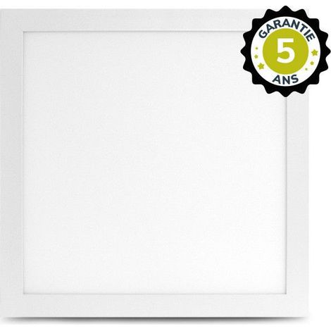 Plafoniera bianca LED Slim 295 x 295mm 18W GALASSIA 3000K Bianco caldo - 1440Lm (1/5)