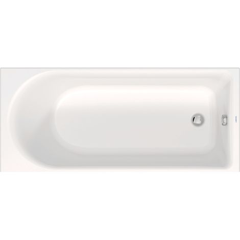 Bañera recta 170 X 70 DURAVIT D-Neo + desagüe cromado