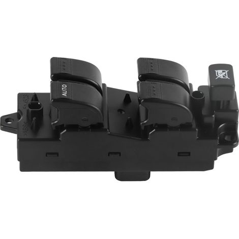 GARRYFIZH Interrupteur de lève-vitre noir 2M3414505DA41, en plastique ABS, avant gauche, côté conducteur, pour véhicule