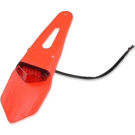 Für Beta 50 125 200 250 300 350 390 400 430 450 480 498 500 520 RR RS RS 2T 4T Enduro Dirt Bike Fender LED Brems- und Rücklicht - Yvan-Orange (1/3)