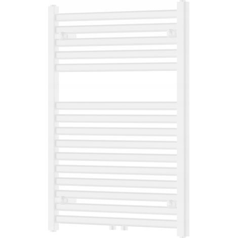 Radiador secatoallas eléctrico 447W 80x60x3cm, Blanco (1/4)