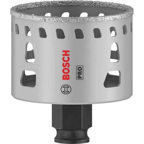 Bosch 1 sierra perforadora Pro Tile Power Change Plus (para azulejos duros, azulejos blandos, 60 mm de diámetro, accesorio profesional)