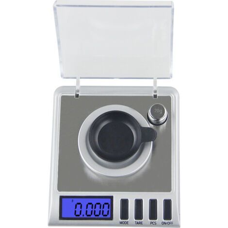 Präzisionswaage 20 g 0,001 g, Taschenwaage, Schmuckwaage, Tara-Funktion, Kalibrierung (1/5)