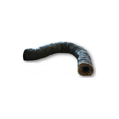 Condotto flessibile Ecosoft isolato nero 125 mm 6 m
