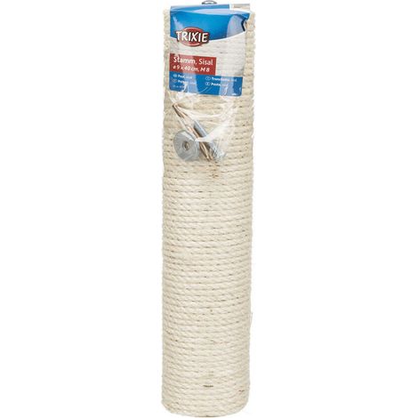 Trixie Palo Grattatoio per Gatti Beige 9x40 cm